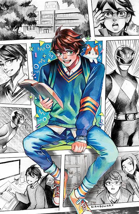 MIGHTY MORPHIN #14 UNLOCKABLE RIAN GONZALES MMPR VIRGIN VARIANT 2021 MMPR BOOM! STUDIOS