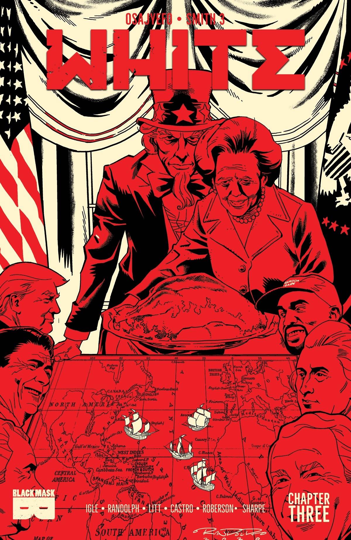 WHITE #3 2ND PRINT VARIANT (MR) 2021 BLACK MASK COMICS