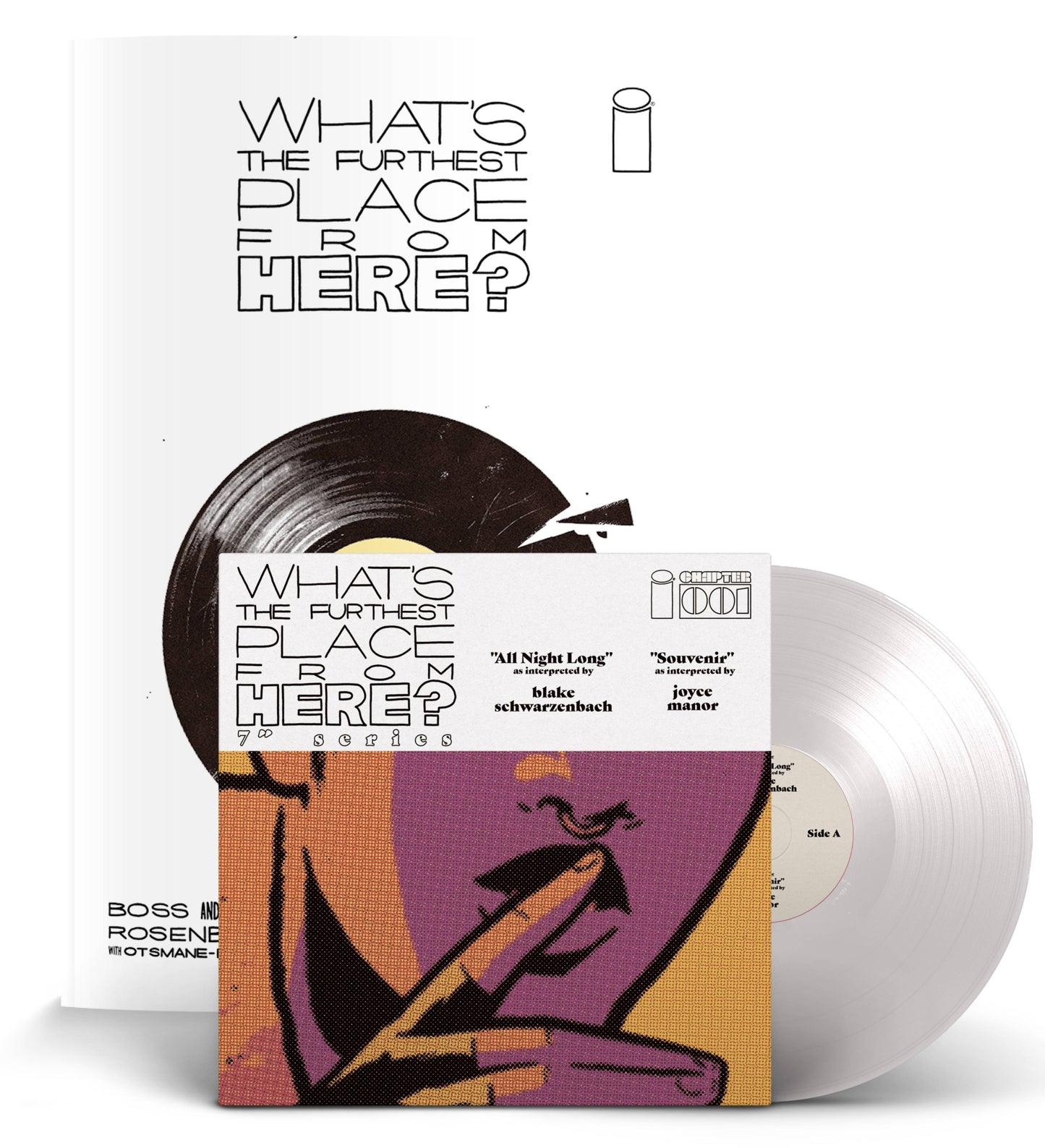 WHATS THE FURTHEST PLACE FROM HERE #1 DLX ED W VINYL 2ND PRINT What's the Furthest Place From Here IMAGE COMICS