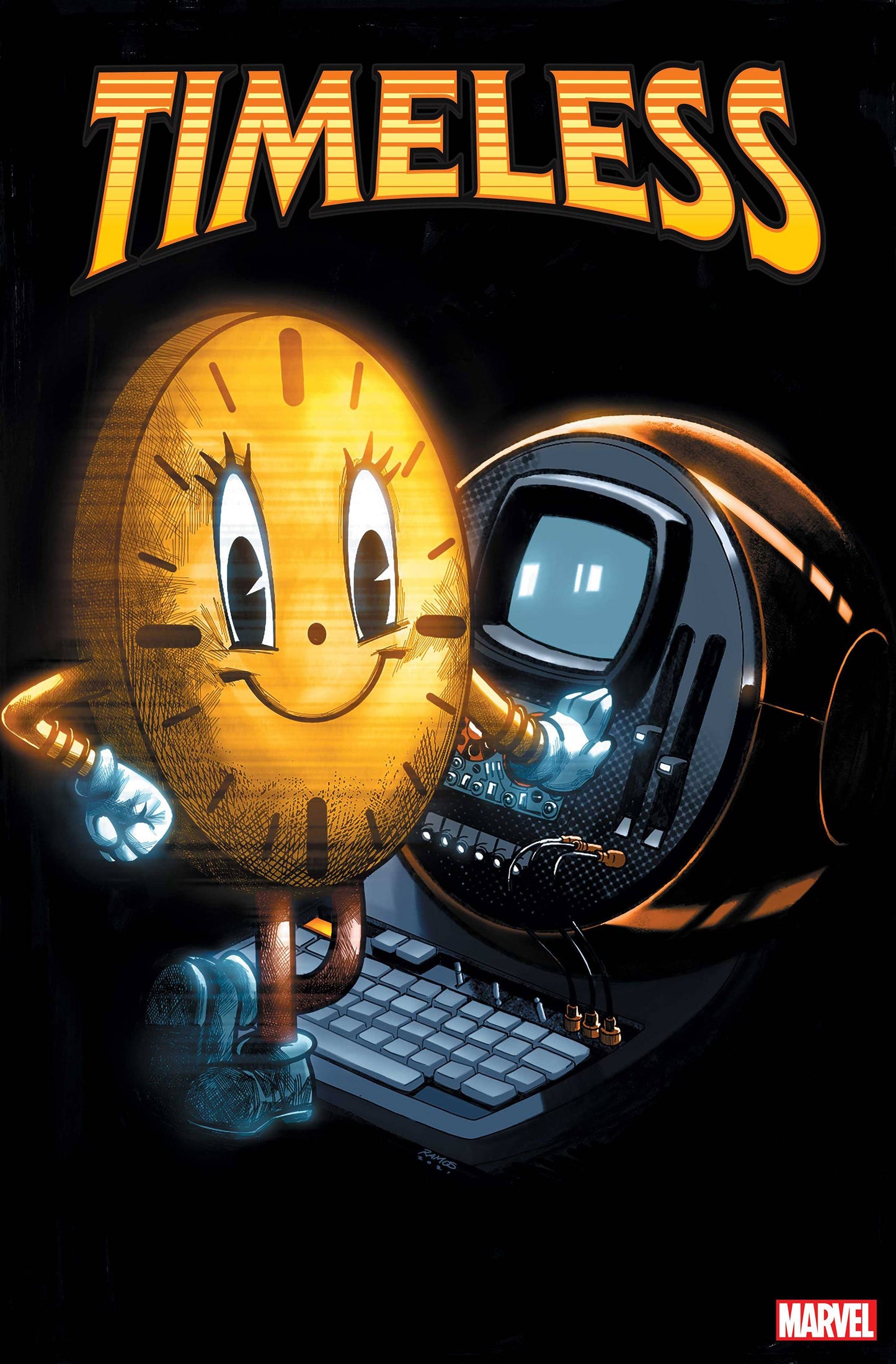 TIMELESS #1 RAMOS MISS MINUTES VARIANT 2021 MARVEL PRH