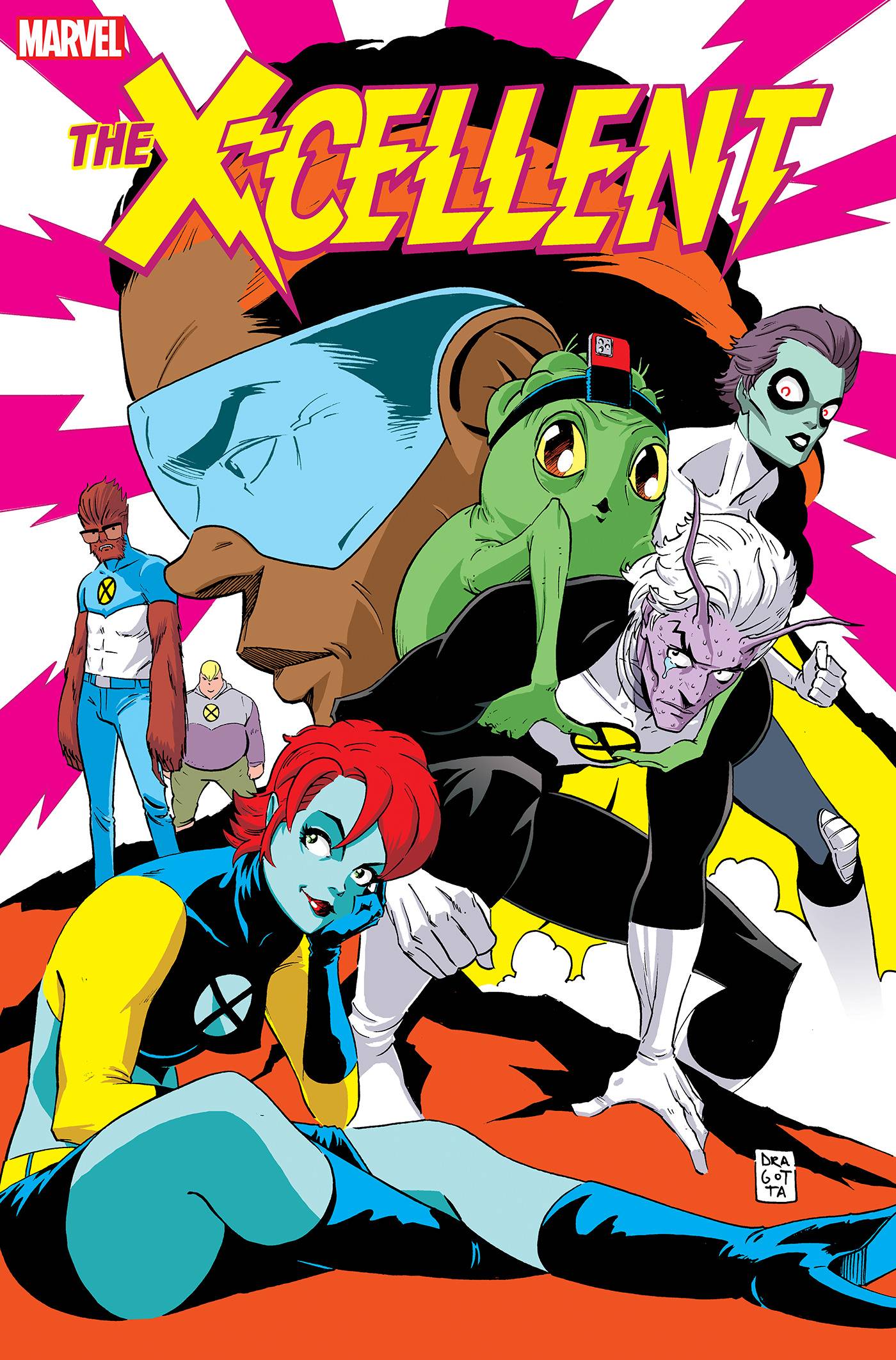 X-CELLENT #3 DRAGOTTA VARIANT 2022 X-Men MARVEL PRH