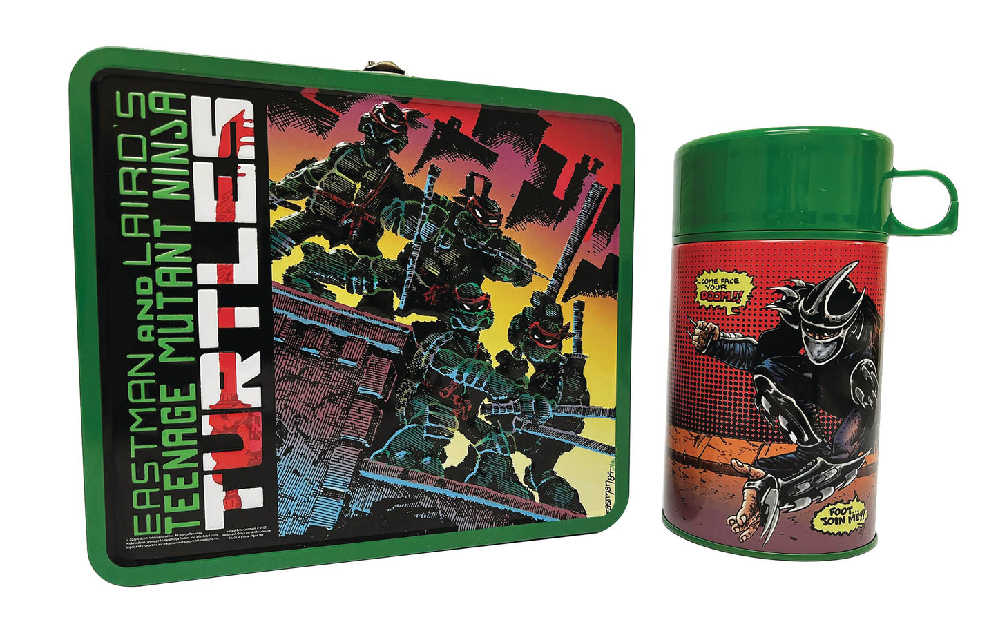 TIN TITANS TMNT CLASSIC COMIC #1 PX LUNCHBOX & BEV CONTAINER SURREAL ENTERTAINMENT