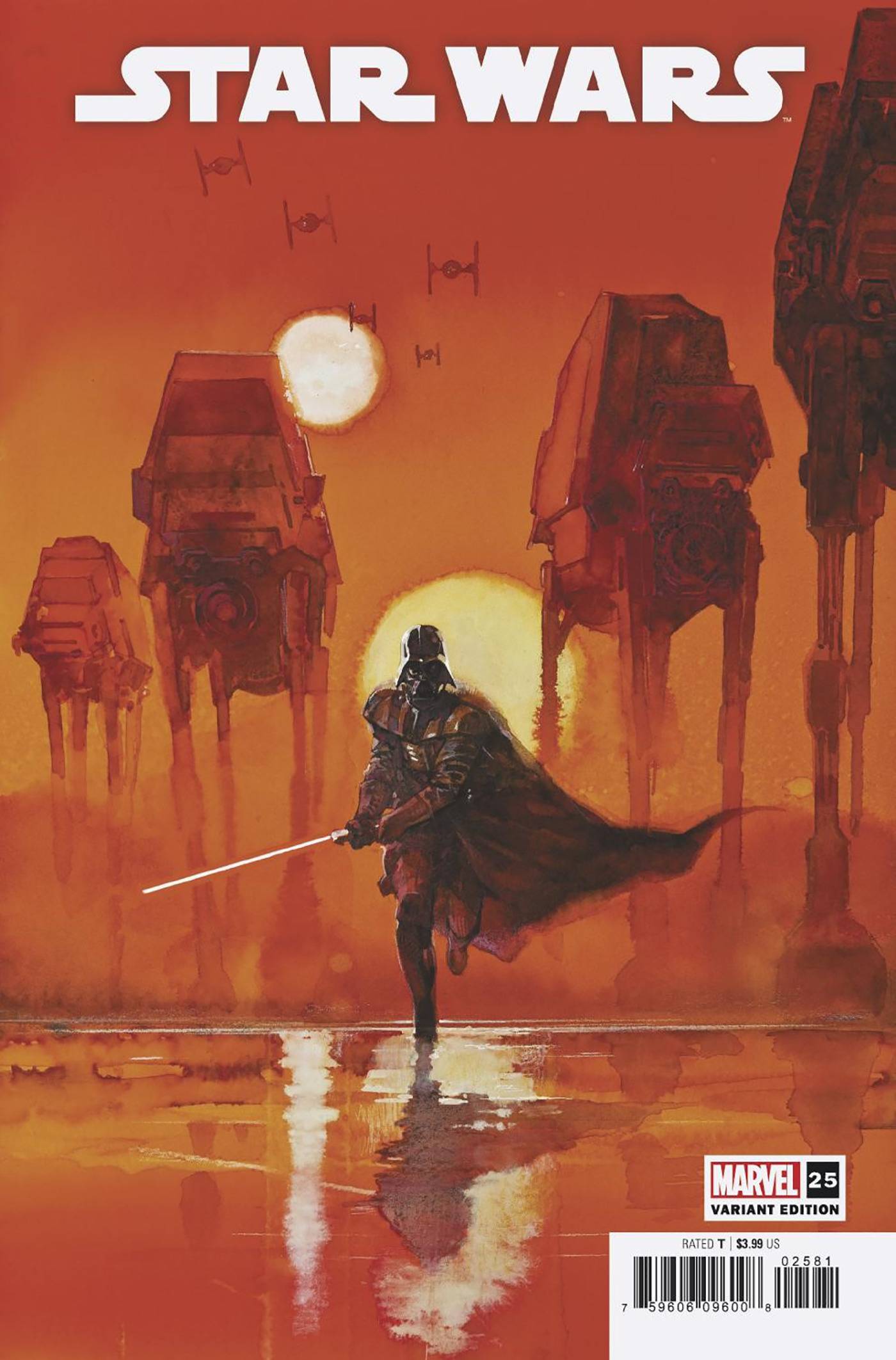 STAR WARS #25 MALEEV 1:50 VARIANT 2022 Star Wars MARVEL COMICS