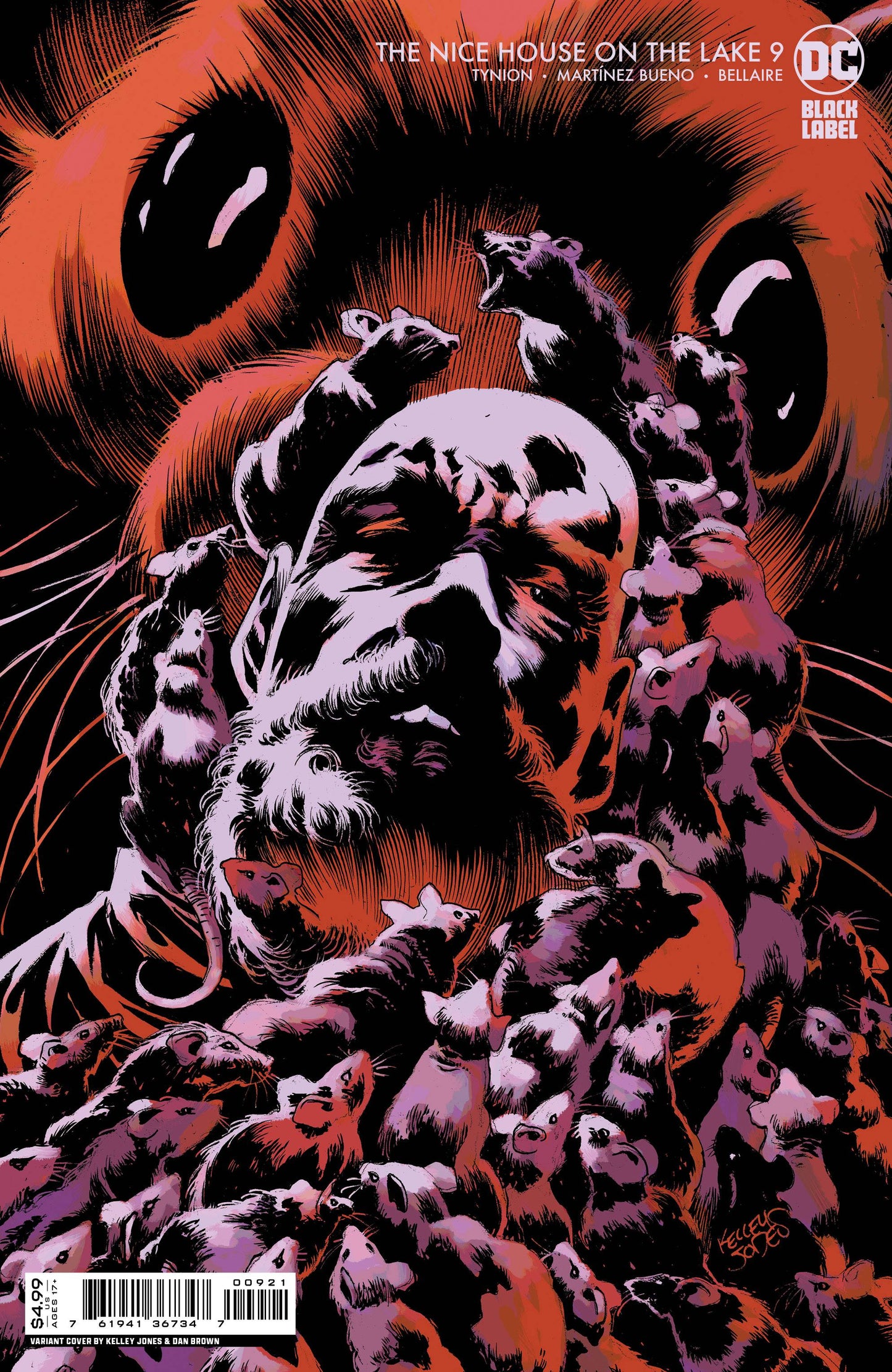 NICE HOUSE ON THE LAKE #9 (OF 12) NICK ROBLES CARD STOCK VARIANT 2022 comic book DC COMICS