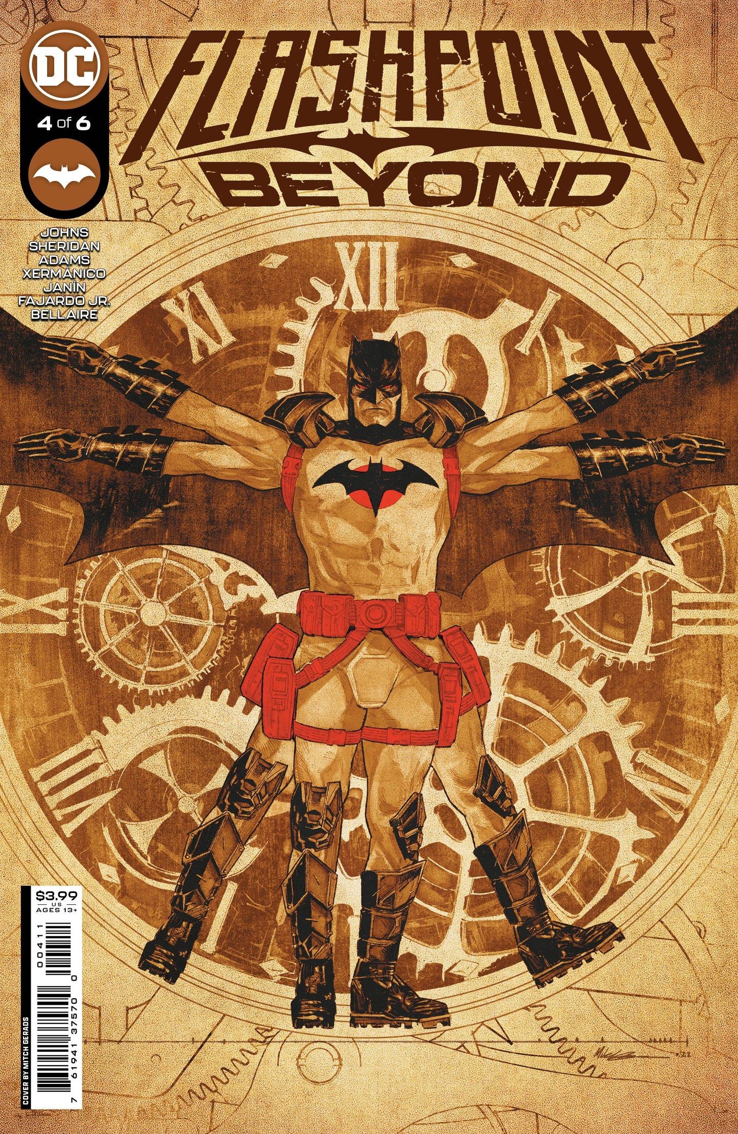 FLASHPOINT BEYOND #4 (OF 6) CVR A MITCH GERADS 2022 Flash DC COMICS