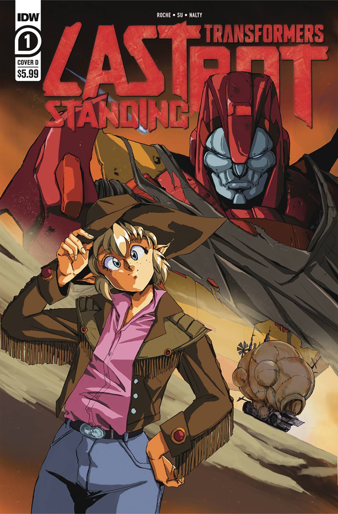 TRANSFORMERS LAST BOT STANDING #1 CVR D KNOTT 2022 Transformers IDW PUBLISHING