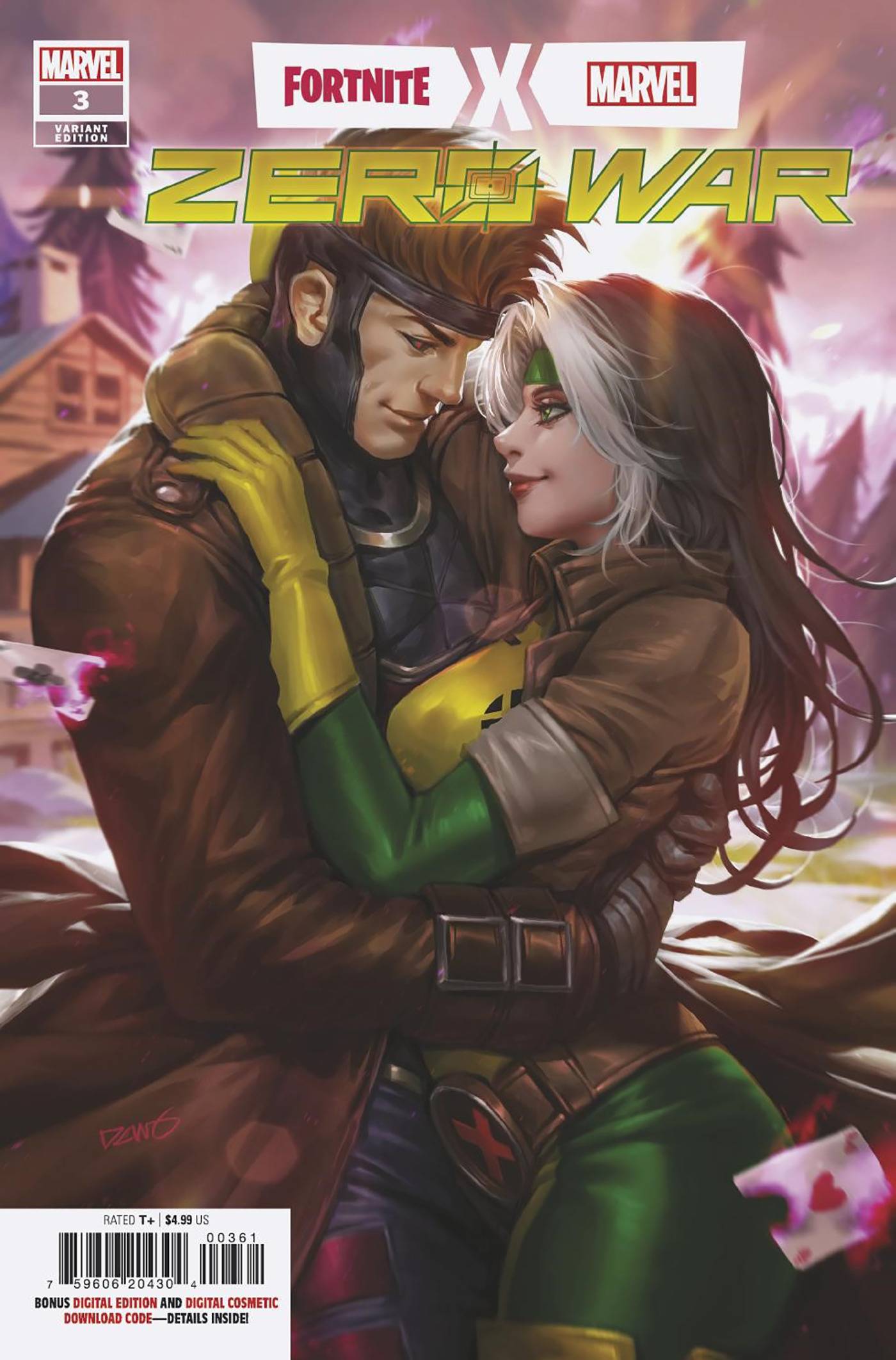 FORTNITE X MARVEL ZERO WAR #3 (OF 5) 1:50 SEALED CHEW VARIANT 2022 Avengers MARVEL COMICS