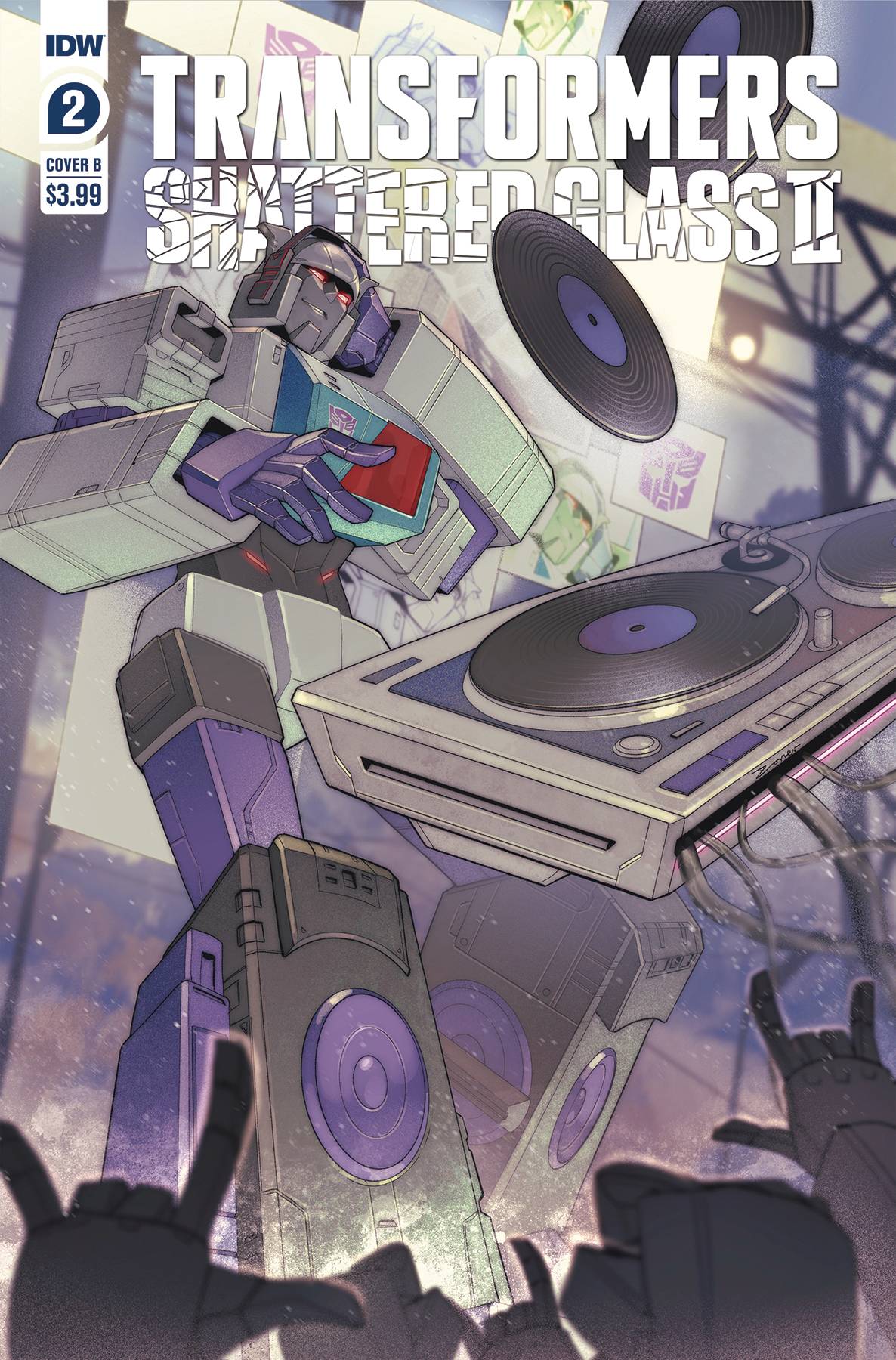 TRANSFORMERS SHATTERED GLASS II #2 CVR B HEMU 2022 Transformers IDW PUBLISHING