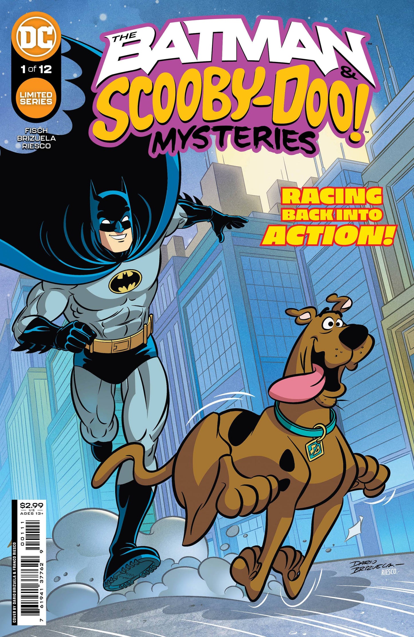 BATMAN & SCOOBY-DOO MYSTERIES #1 2022 Batman and Scooby-Doo DC COMICS