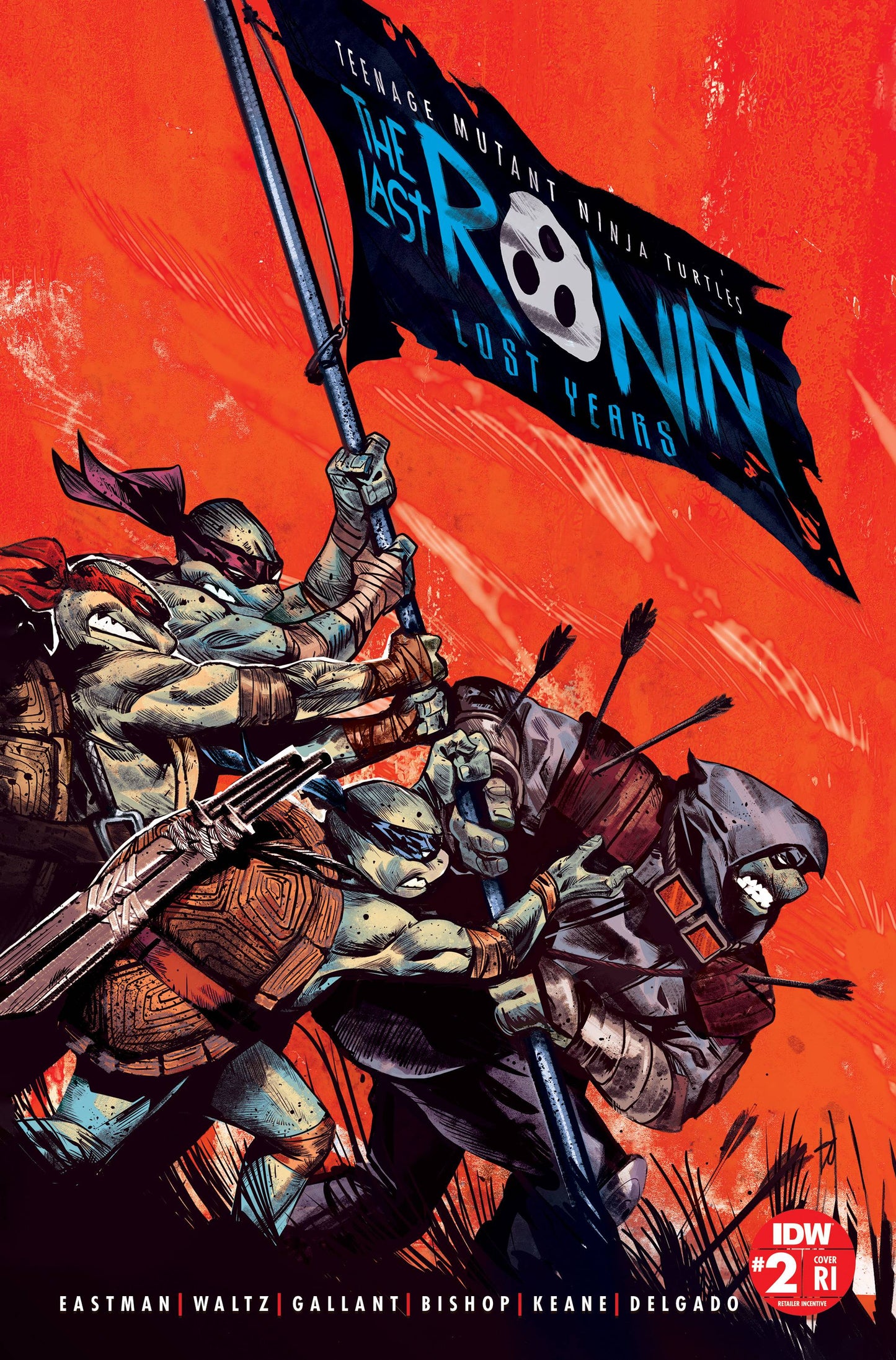 TMNT LAST RONIN LOST YEARS #2 1:25 VARIANT 2023 TMNT Last Ronin IDW Publishing