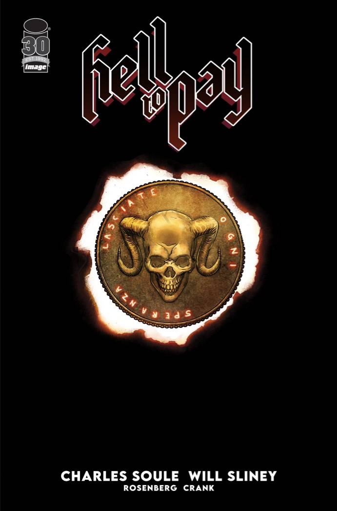 HELL TO PAY #1 SLINEY FOIL 1:100 VARIANT 2022 comic book IMAGE COMICS