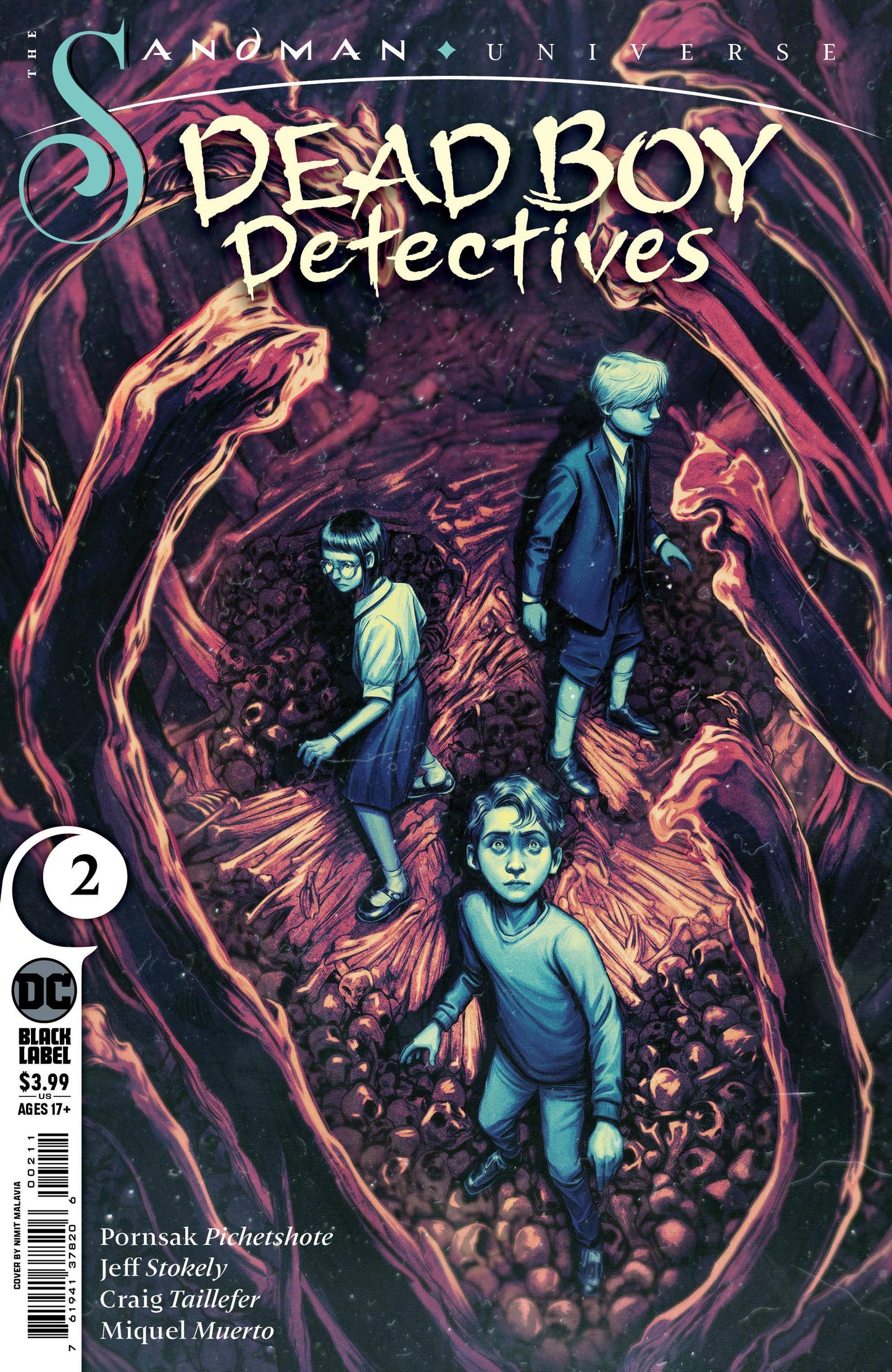 SANDMAN UNIVERSE DEAD BOY DETECTIVES #2 (OF 6) CVR A NIMIT MALAVIA (MR) 2023 Sandman Universe DC COMICS