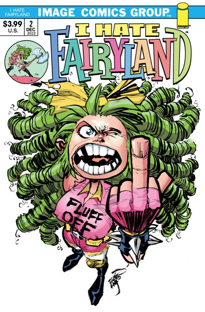 I HATE FAIRYLAND #2 LARSEN VARIANT 2022 I Hate Fairyland IMAGE COMICS