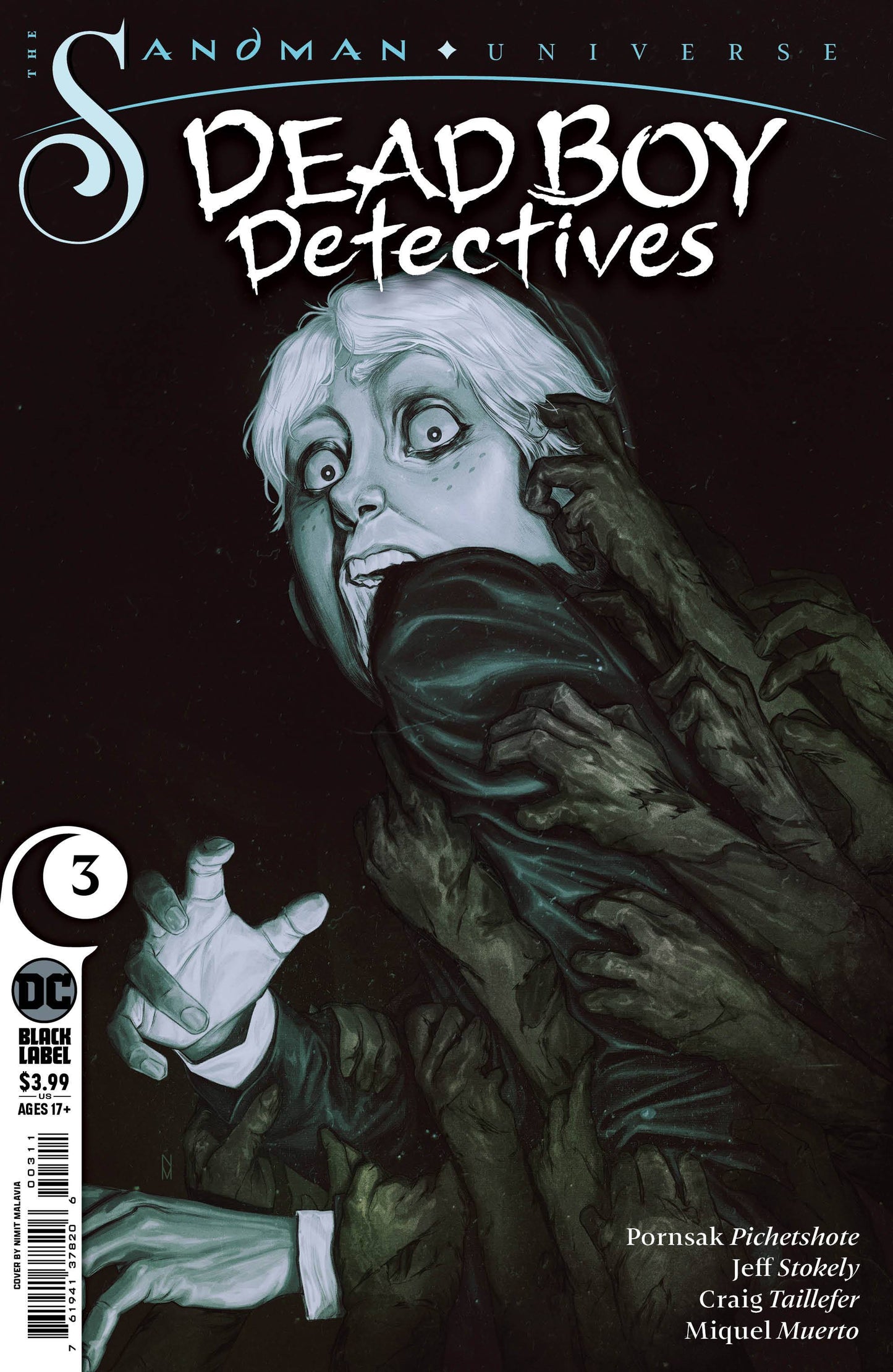 SANDMAN UNIVERSE DEAD BOY DETECTIVES #3 (OF 6) CVR A NIMIT MALAVIA (MR) 2023 Sandman Universe DC COMICS