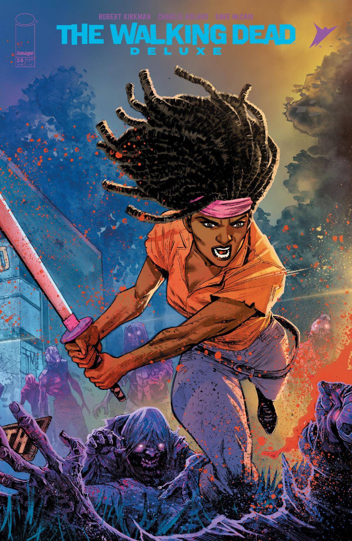 WALKING DEAD DLX #58 CVR C MANAPUL (MR) 2023 Walking Dead IMAGE COMICS