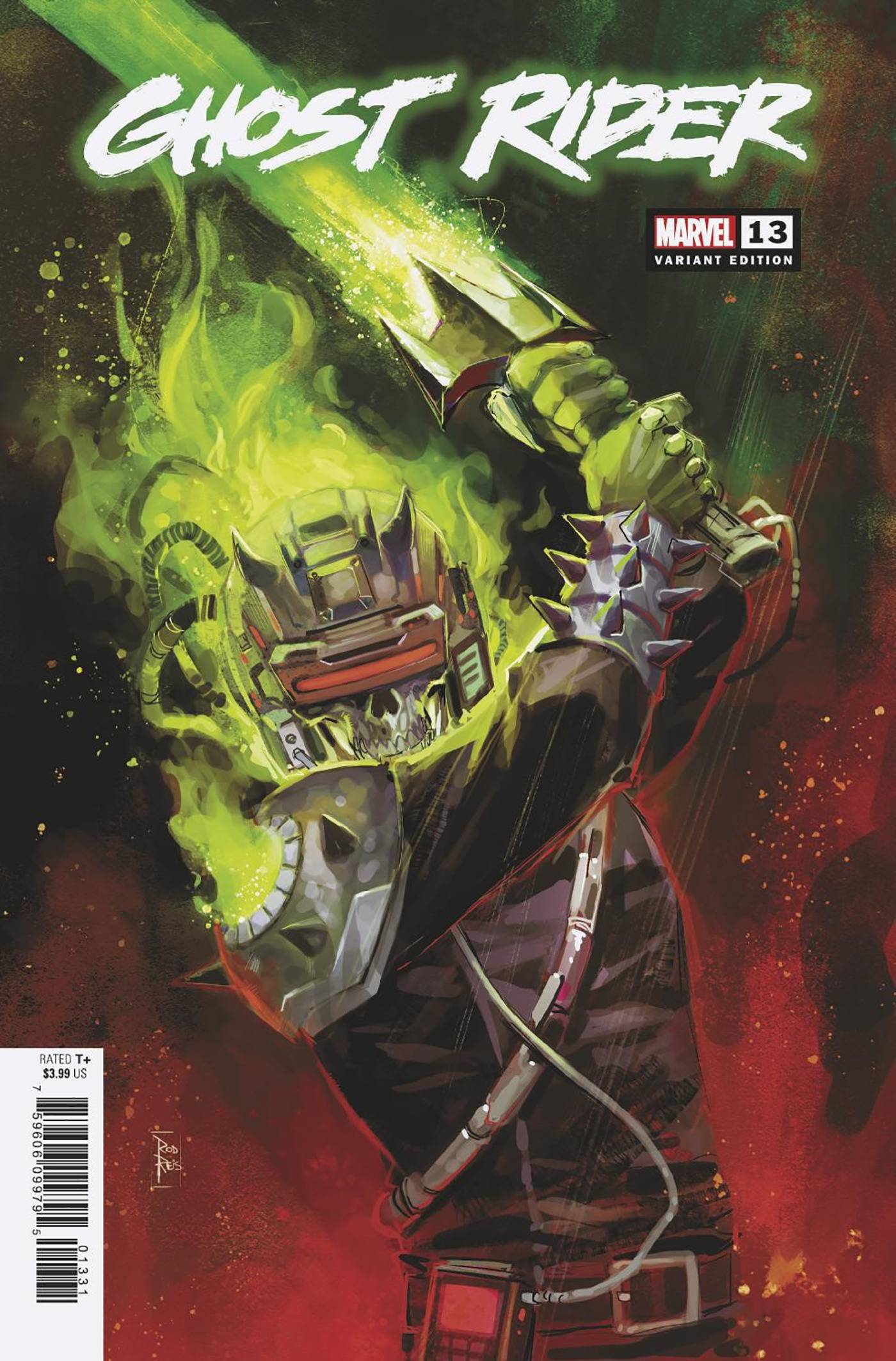 GHOST RIDER #13 REIS VARIANT 2023 Ghost Rider MARVEL PRH