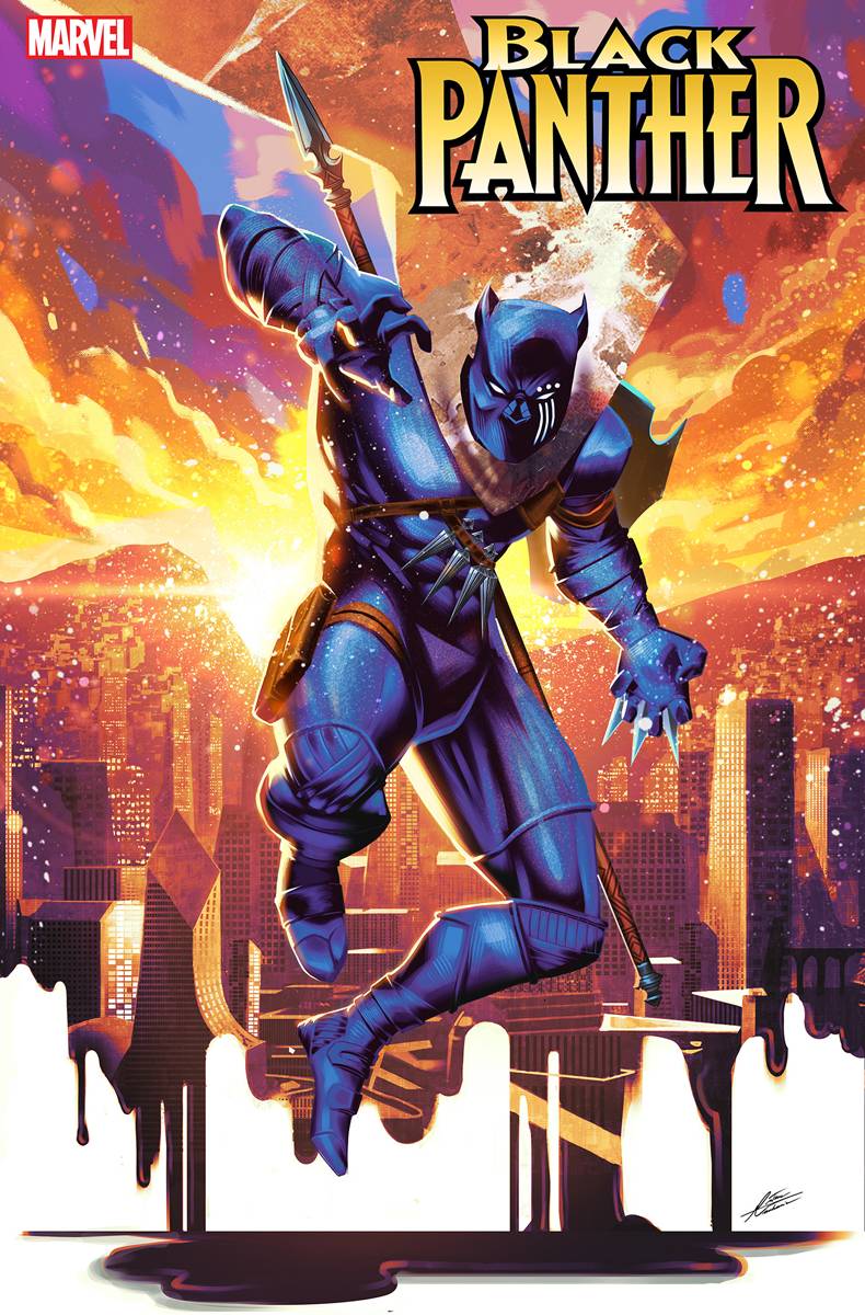 BLACK PANTHER #1 MATEUS MANHANINI 1:25 VARIANT 2023 Black Panter MARVEL COMICS