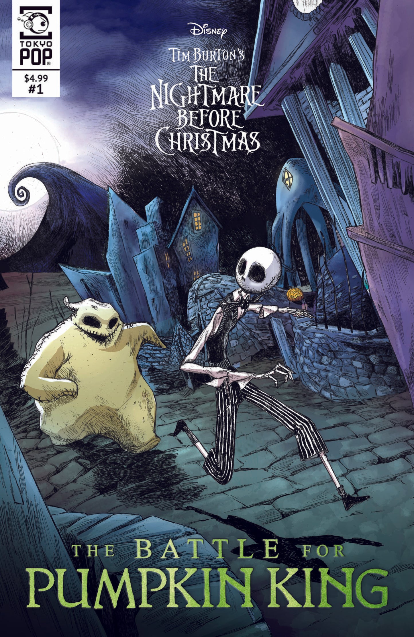 NBX BATTLE FOR PUMPKIN KING #1 (OF 5) NIGHTMARE BEFORE CHRISTMAS CVR A 2023 Nightmare Before Christmas TOKYOPOP