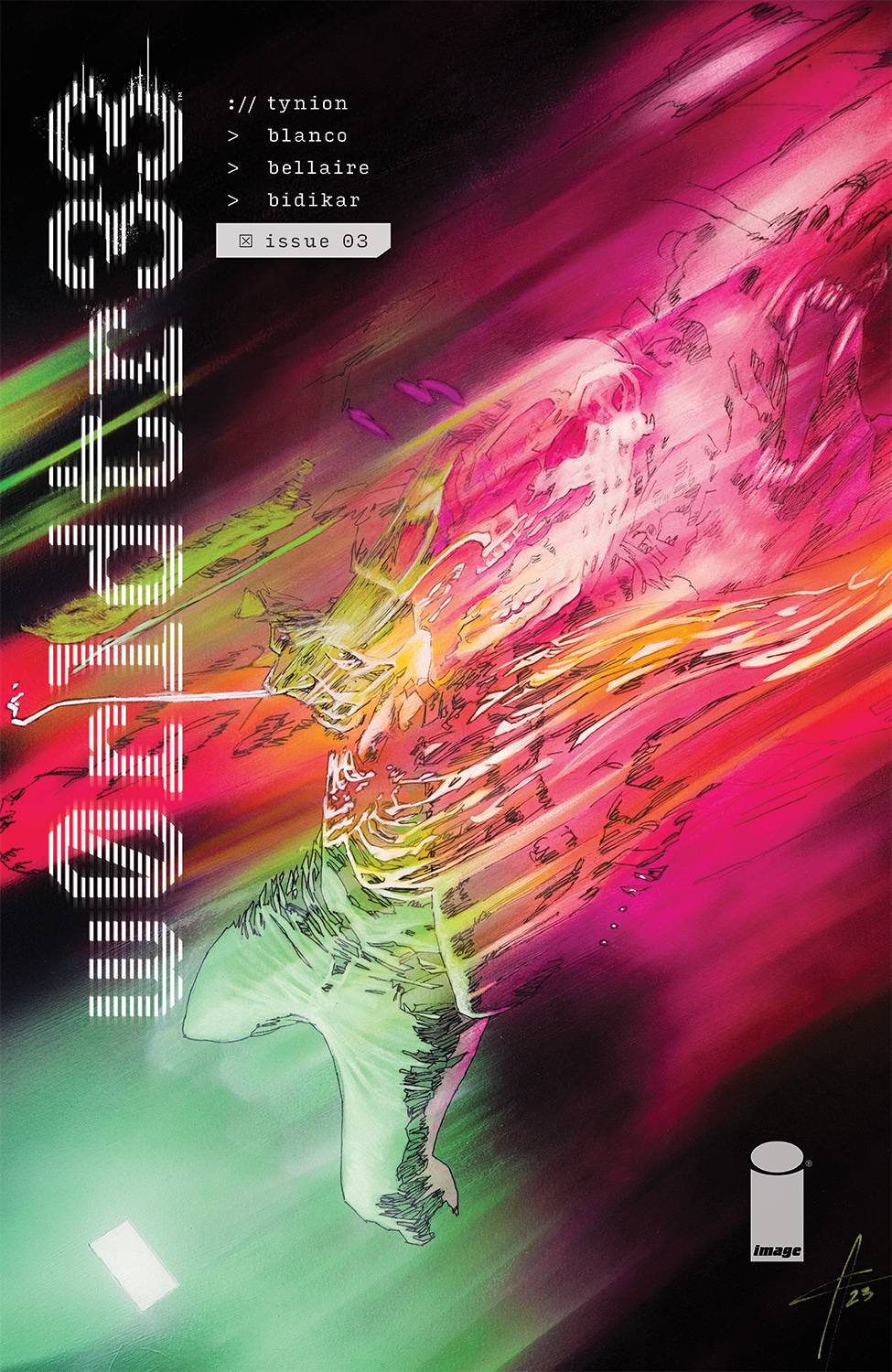 W0RLDTR33 #3 AARON CAMPBELL 1:25 VARIANT (MR) WORLDTREE 2023 W0RLDTR33 IMAGE COMICS