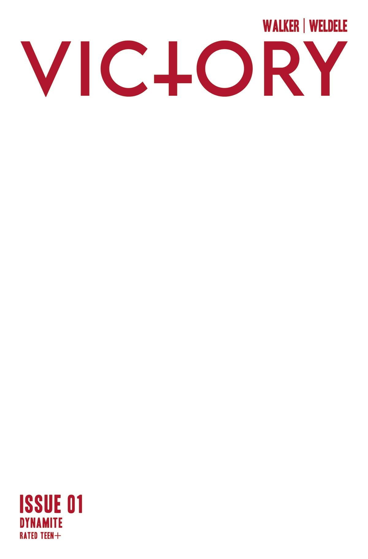 VICTORY #1 CVR F BLANK AUTHENTIX VARIANT 2023 Vampirella DYNAMITE