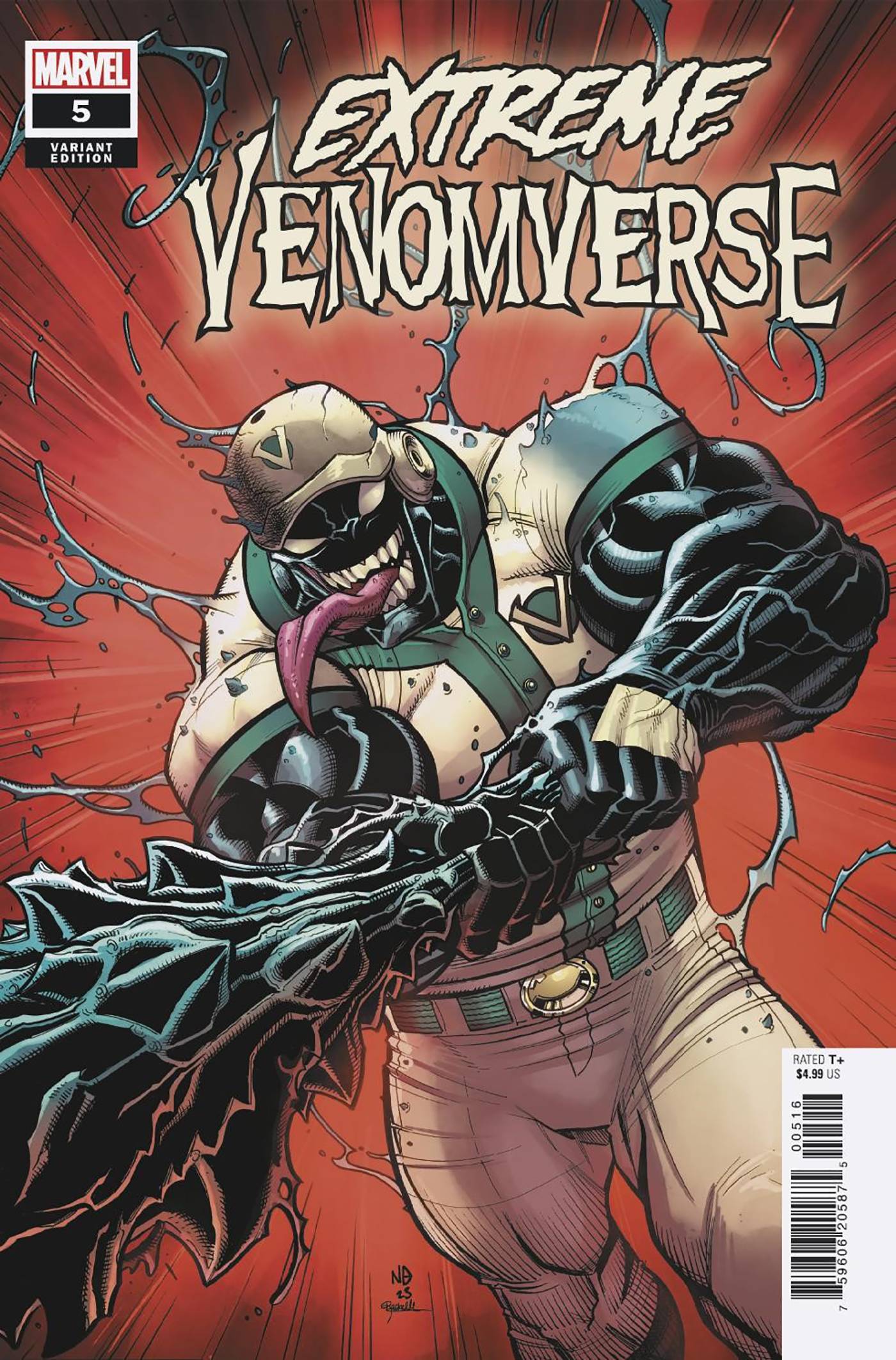 EXTREME VENOMVERSE #5 BRADSHAW 1:25 VARIANT 2023 MARVEL COMICS