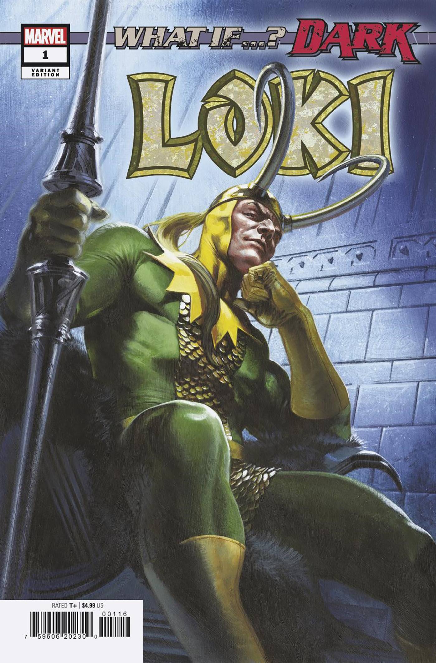 WHAT IF? DARK LOKI #1 DELLOTTO 1:25 VARIANT 2023 Loki MARVEL COMICS