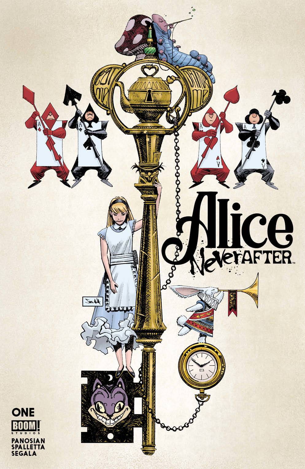 ALICE NEVER AFTER #1 (OF 5) CVR F FOC REVEAL VARIANT (MR) 2023 BOOM! STUDIOS