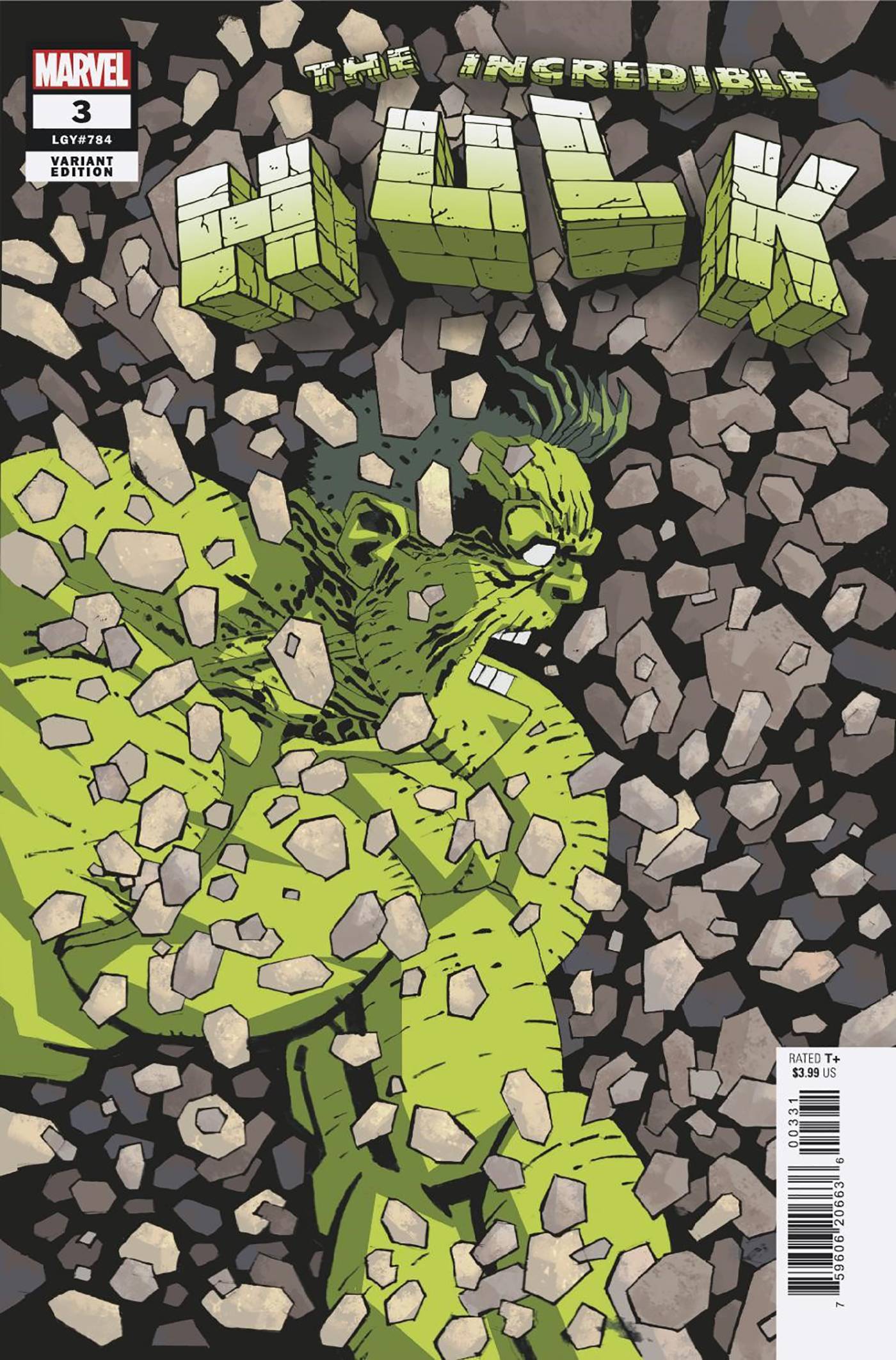 INCREDIBLE HULK #3 FRANK MILLER VARIANT 2023 Incredible Hulk MARVEL PRH