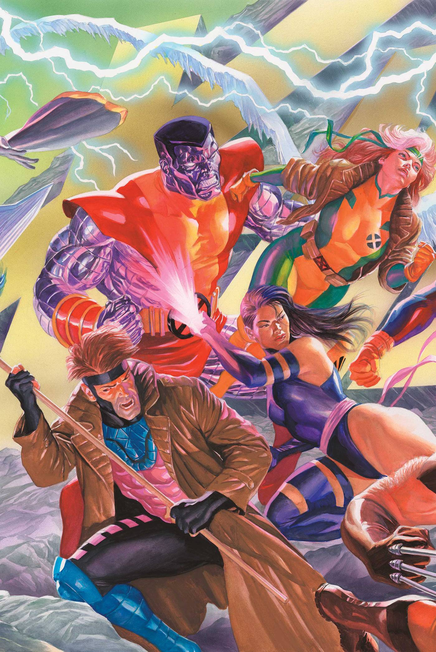 DARK X-MEN #1 (OF 5) ALEX ROSS CONNECTING X-MEN PART C VARIANT 2023 X-Men MARVEL PRH