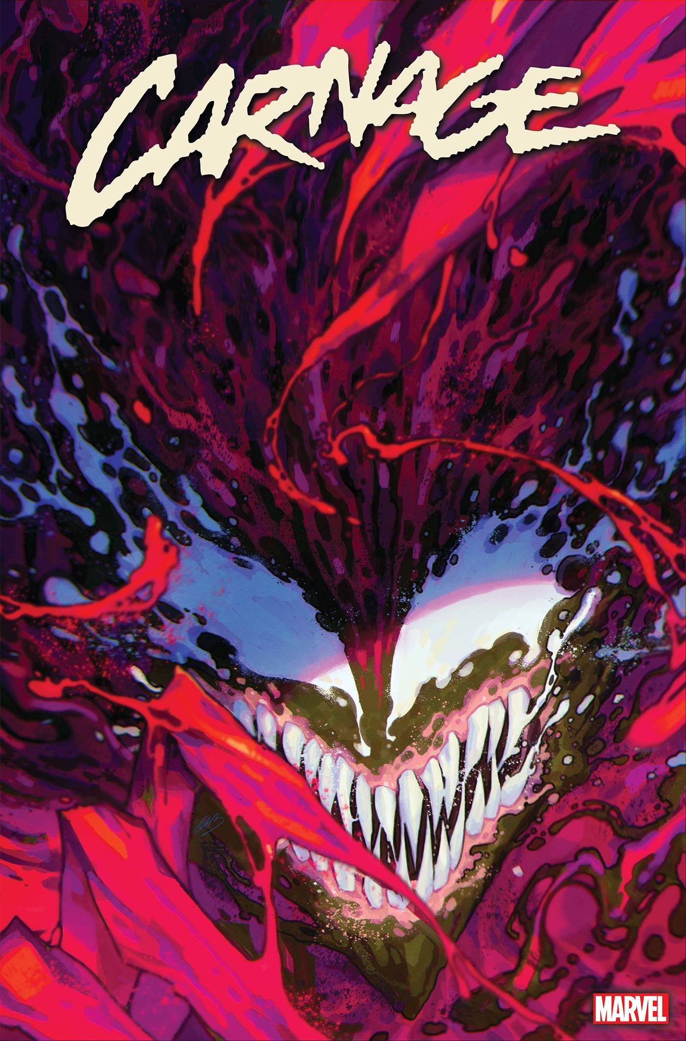 CARNAGE #1 ROSE BESCH VARIANT 2023 Carnage MARVEL PRH