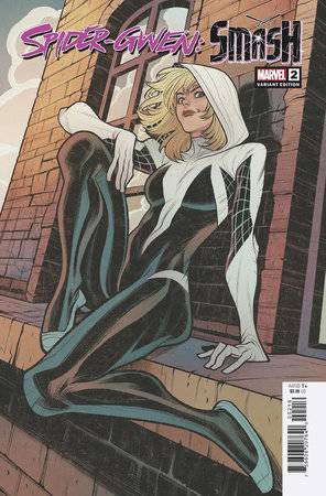 SPIDER-GWEN SMASH #2 ELIZABETH TORQUE 1:25 VARIANT 2024 MARVEL PRH