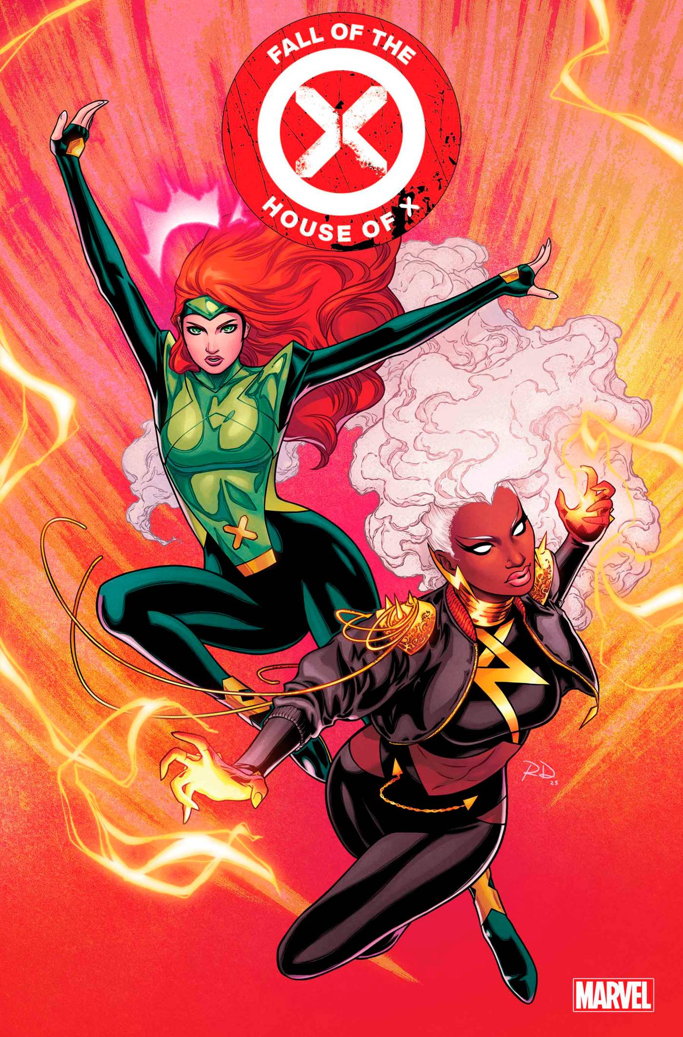 FALL OF THE HOUSE OF X #1 1:25 DAUTERMAN VARIANT 2024 X-Men MARVEL PRH