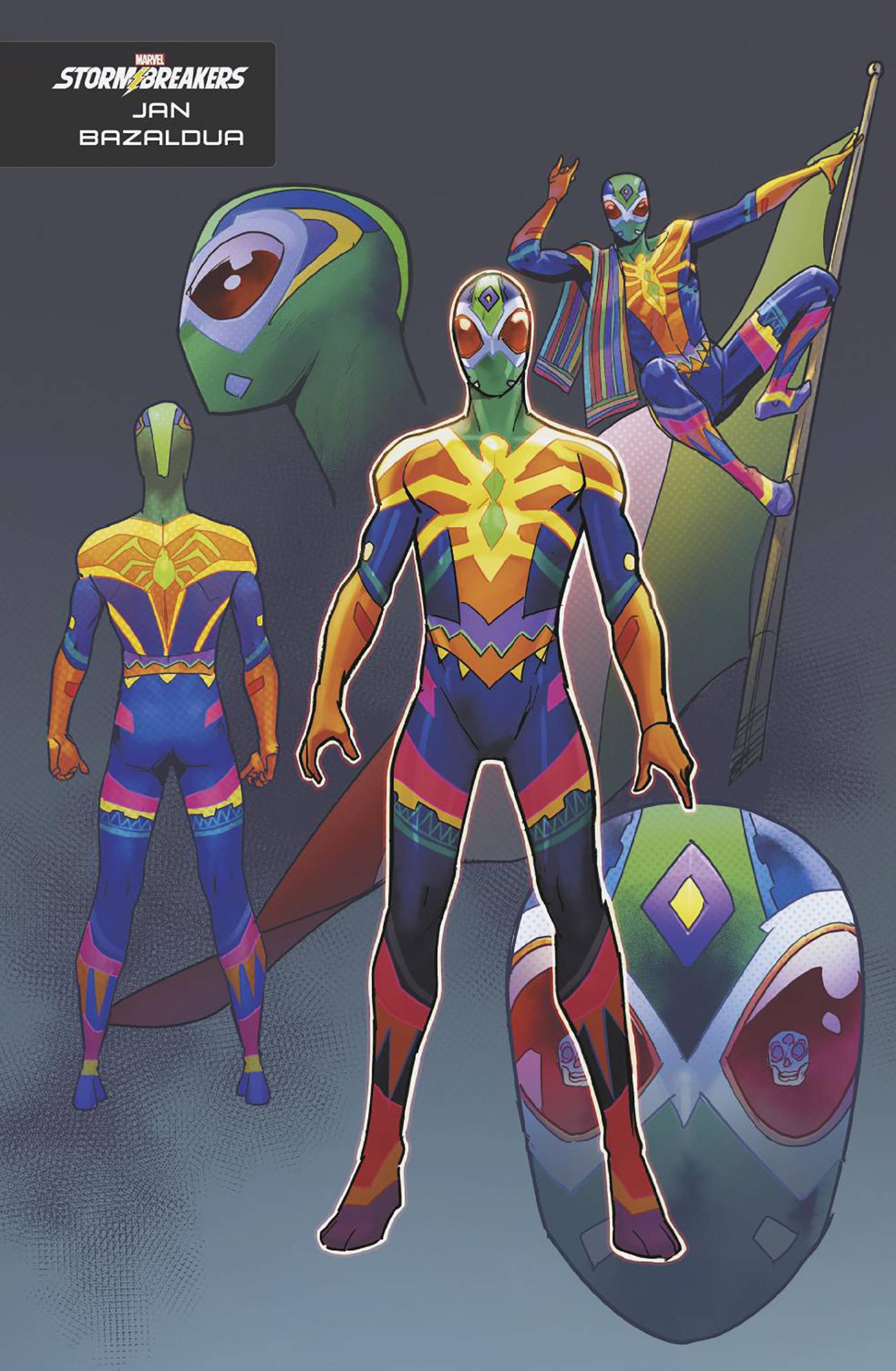 SPIDER-GWEN SMASH #3 BAZALDUA STORMBREAKERS VARIANT 2024 Spider-Gwen MARVEL PRH