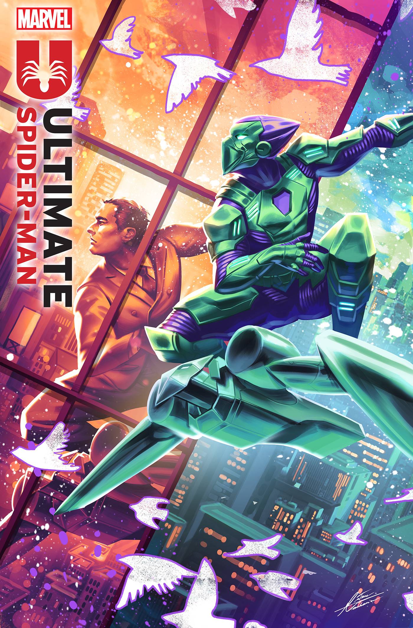 ULTIMATE SPIDER-MAN #2 MANHANINI ULTIMATE SPECIAL VARIANT 2024 Ultimate Spider-Man MARVEL PRH