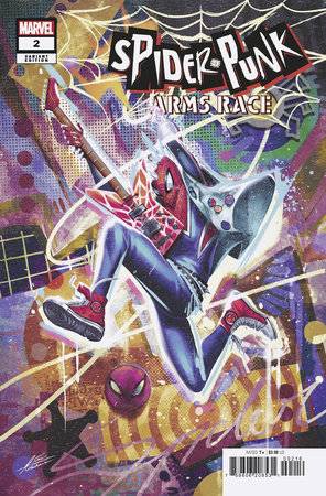 SPIDER-PUNK ARMS RACE #2 1:25 MATEUS MANHANINI VARIANT 2024 Spider-Punk MARVEL PRH