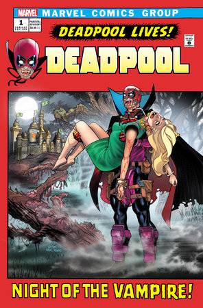 DEADPOOL #1 JAVIER GARRON VAMPIRE VARIANT 2024 Deadpool MARVEL PRH