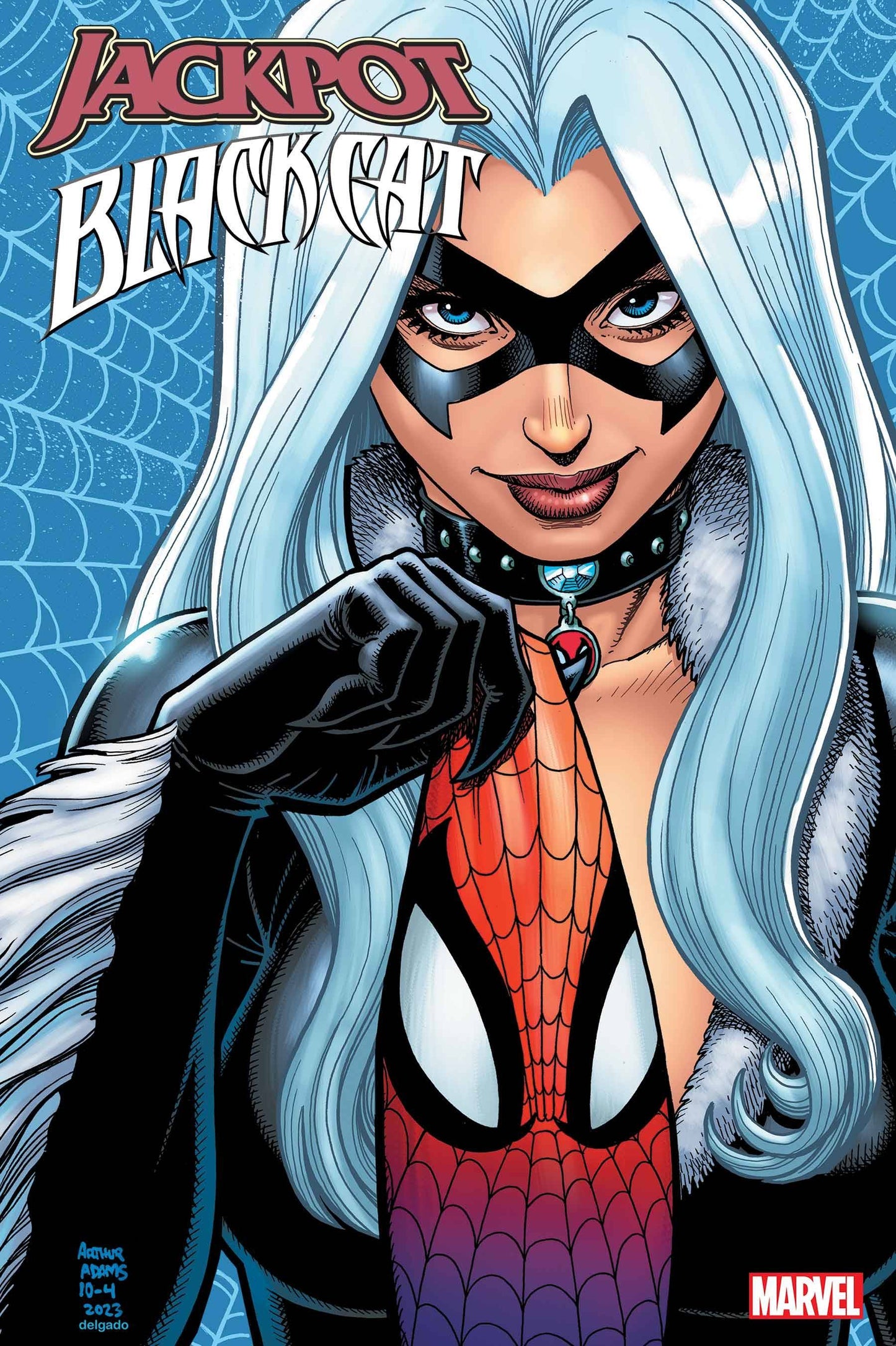 JACKPOT & BLACK CAT #2 ART ADAMS 1:25 VARIANT 2024 Black Cat MARVEL PRH