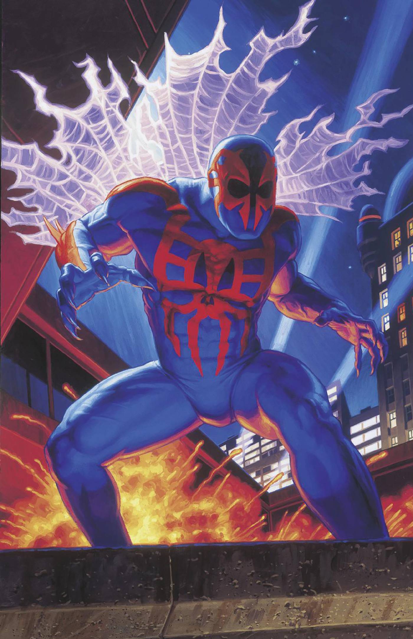 SYMBIOTE SPIDER-MAN 2099 #4 (OF 5) SPIDER-MAN 2099 MMP III 1:50 VIRGIN VARIANT 2024 Symbiote Spider-Man MARVEL PRH