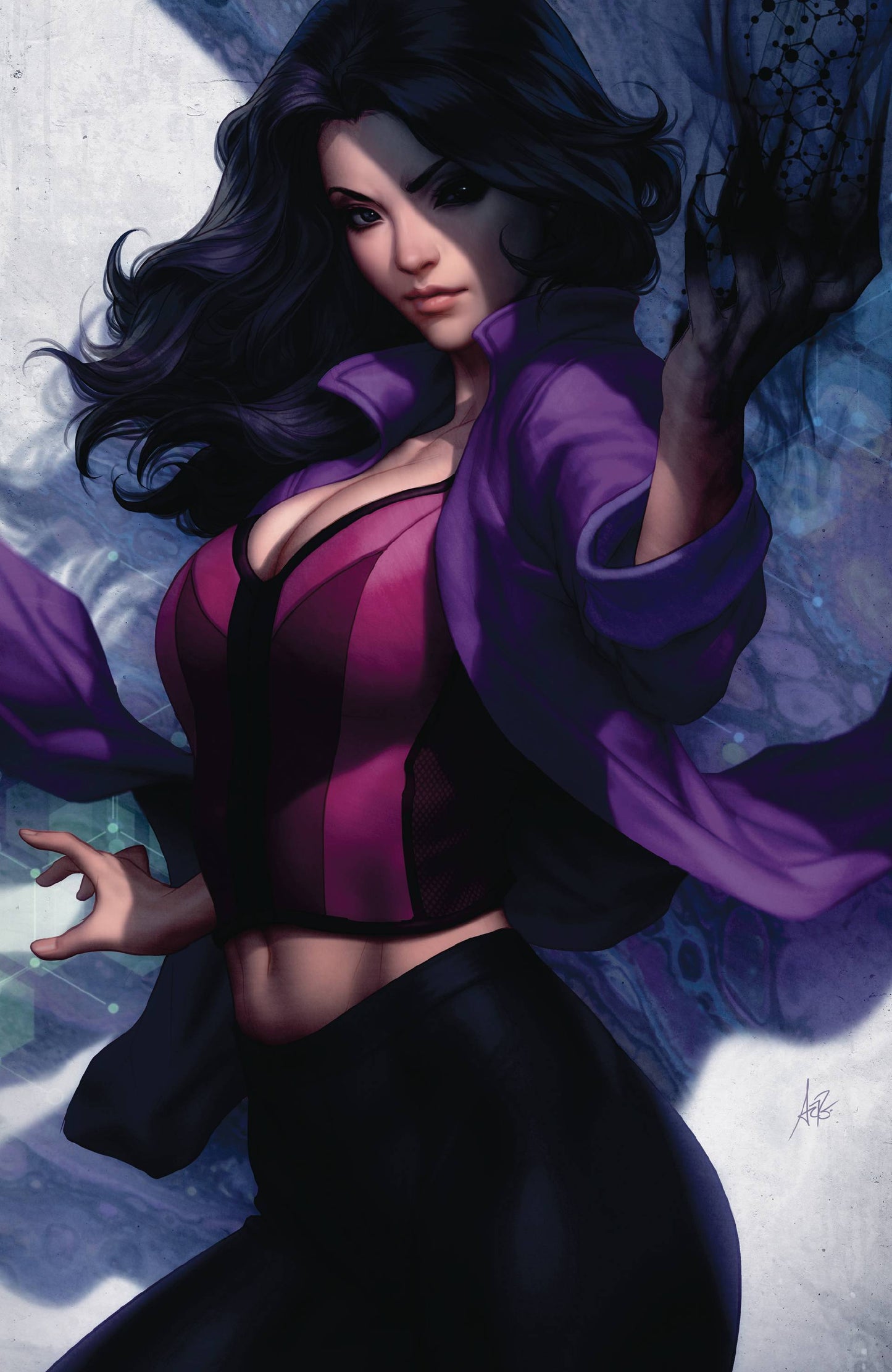 ADDICTION DEATH OF YOUR LIFE #1 (OF 3) 1:10 ARTGERM VIRGIN VARIANT 2024 ADDICTION COMICS