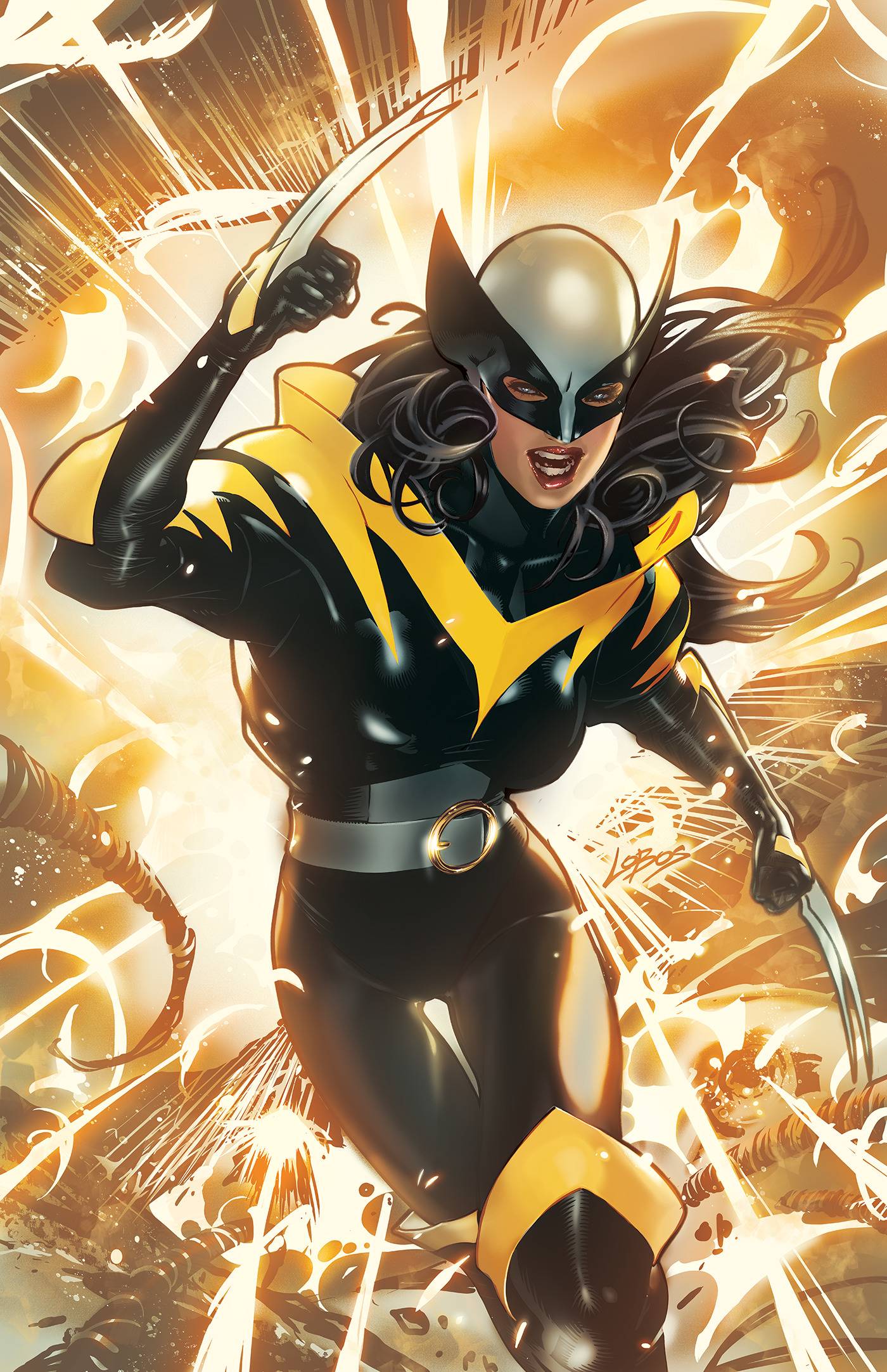 NYX #1 VILLALOBOS 1:50 VIRGIN VARIANT 2024 MARVEL COMICS