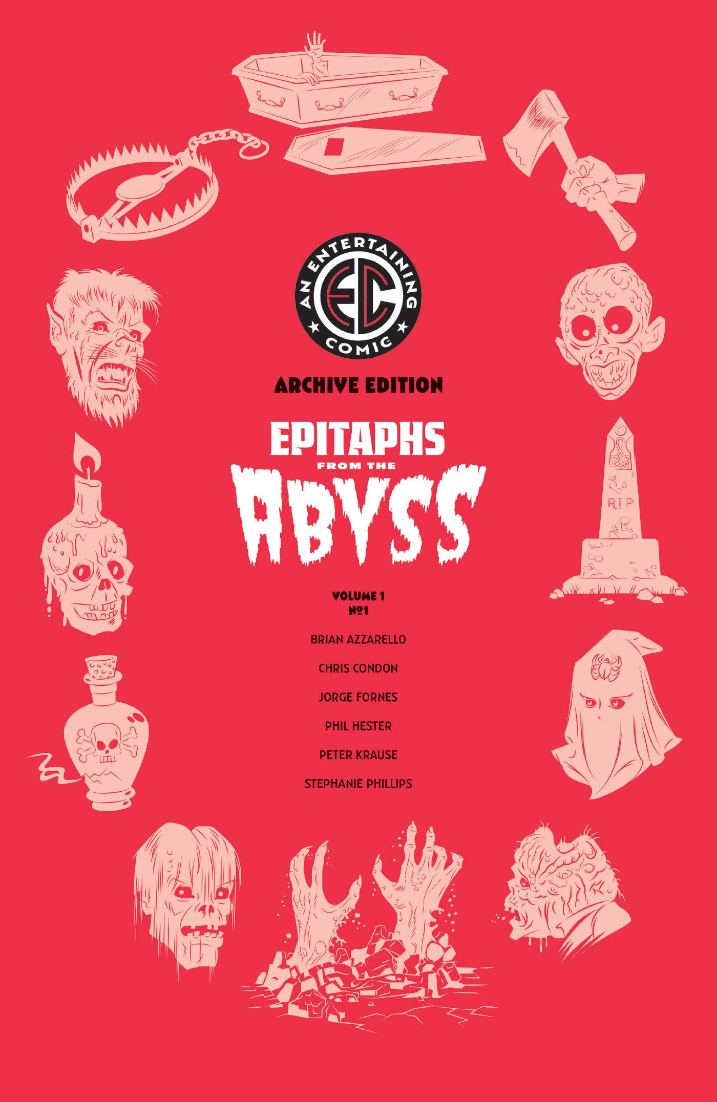 EC EPITAPHS FROM THE ABYSS #1 HUGHES ARCHIVE 1:50 VARIANT 2024 ONI PRESS INC.