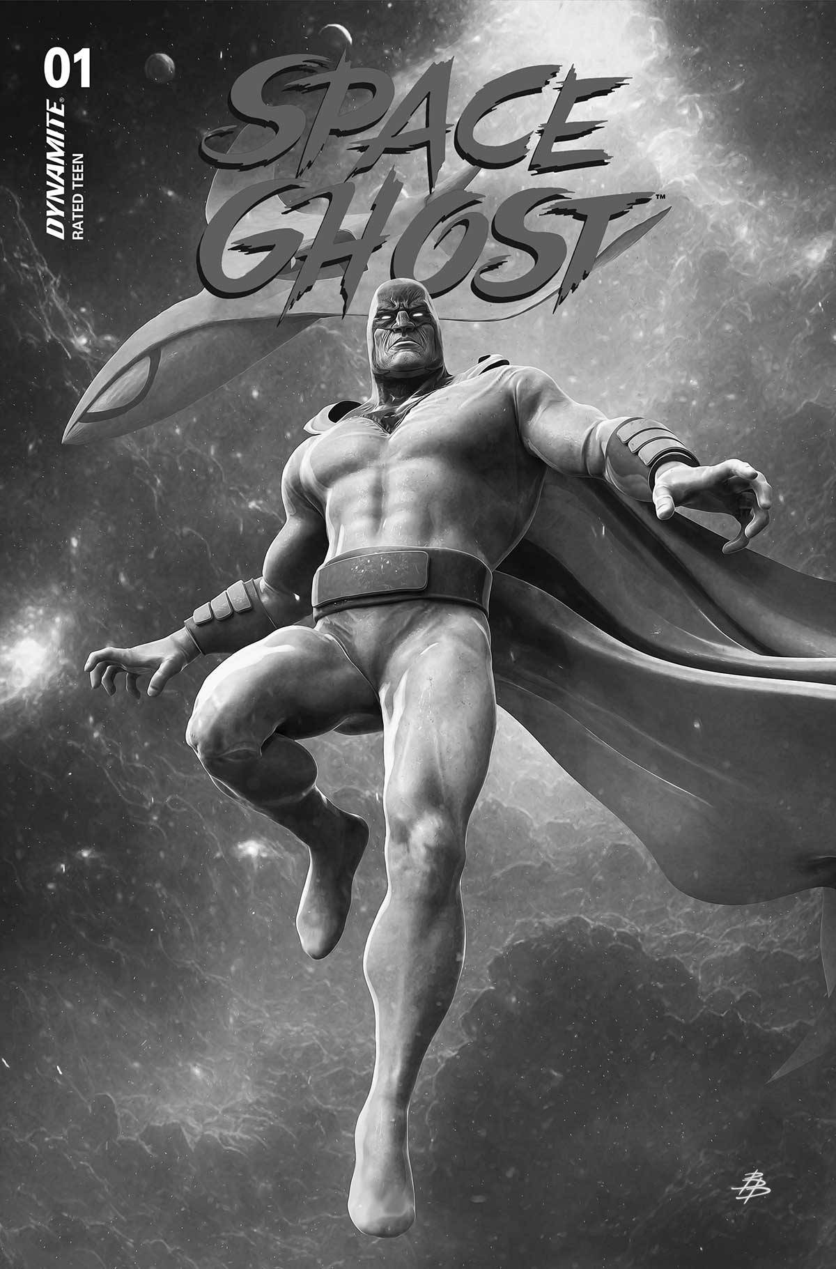 SPACE GHOST #1 BARENDS 1:5 VARIANT 2024 Space Ghost DYNAMITE