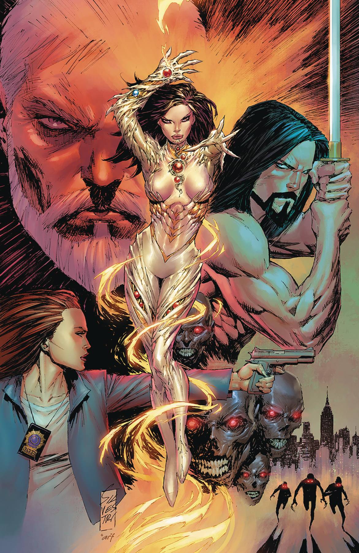 WITCHBLADE #1 1:25 SILVESTRI VARIANT 2024 Witchblade IMAGE