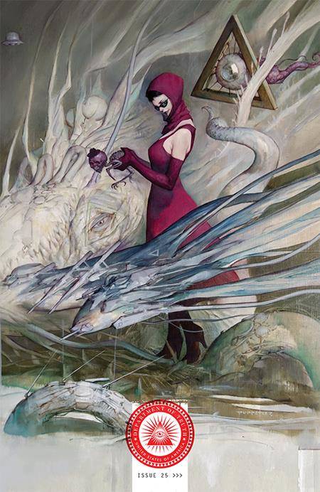 DEPARTMENT OF TRUTH #25 PUPPETEER LEE 1:50 VARIANT 2024 Department of Truth IMAGE COMICS