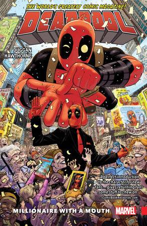 DEADPOOL WORLDS GREATEST TRADE PAPERBACK VOL 01 MILLIONAIRE WITH MOUTH Deadpool MARVEL COMICS