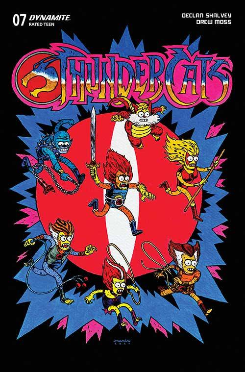 THUNDERCATS #7 MANIX 1:7 FOIL VARIANT 2024 Thundercats DYNAMITE