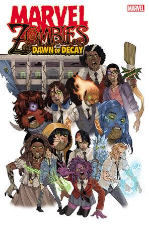 MARVEL ZOMBIES DAWN OF DECAY #4 (OF 4) ROMY JONES HOMAGE VARIANT 2024 Marvel Zombies MARVEL PRH