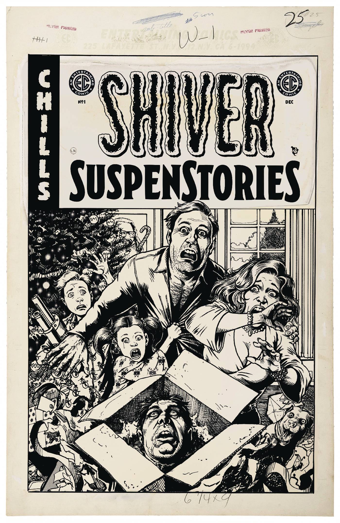 EC SHIVER SUSPENSTORIES #1 ROBERTSON 1:20 VARIANT 2024 EC Comics ONI PRESS INC.