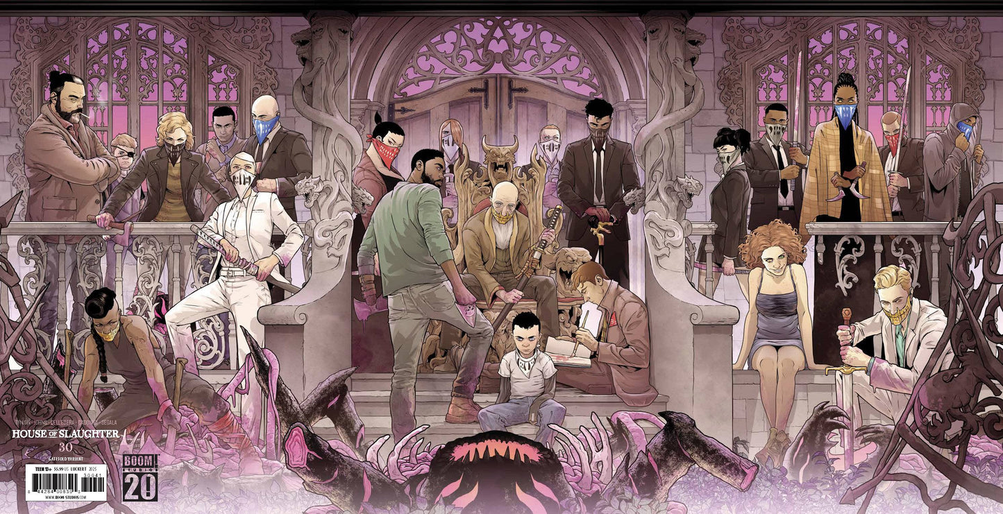 HOUSE OF SLAUGHTER #30 CVR D GATEFOLD VARiIANT LUCKERT 2025 House of Slaughter BOOM! STUDIOS
