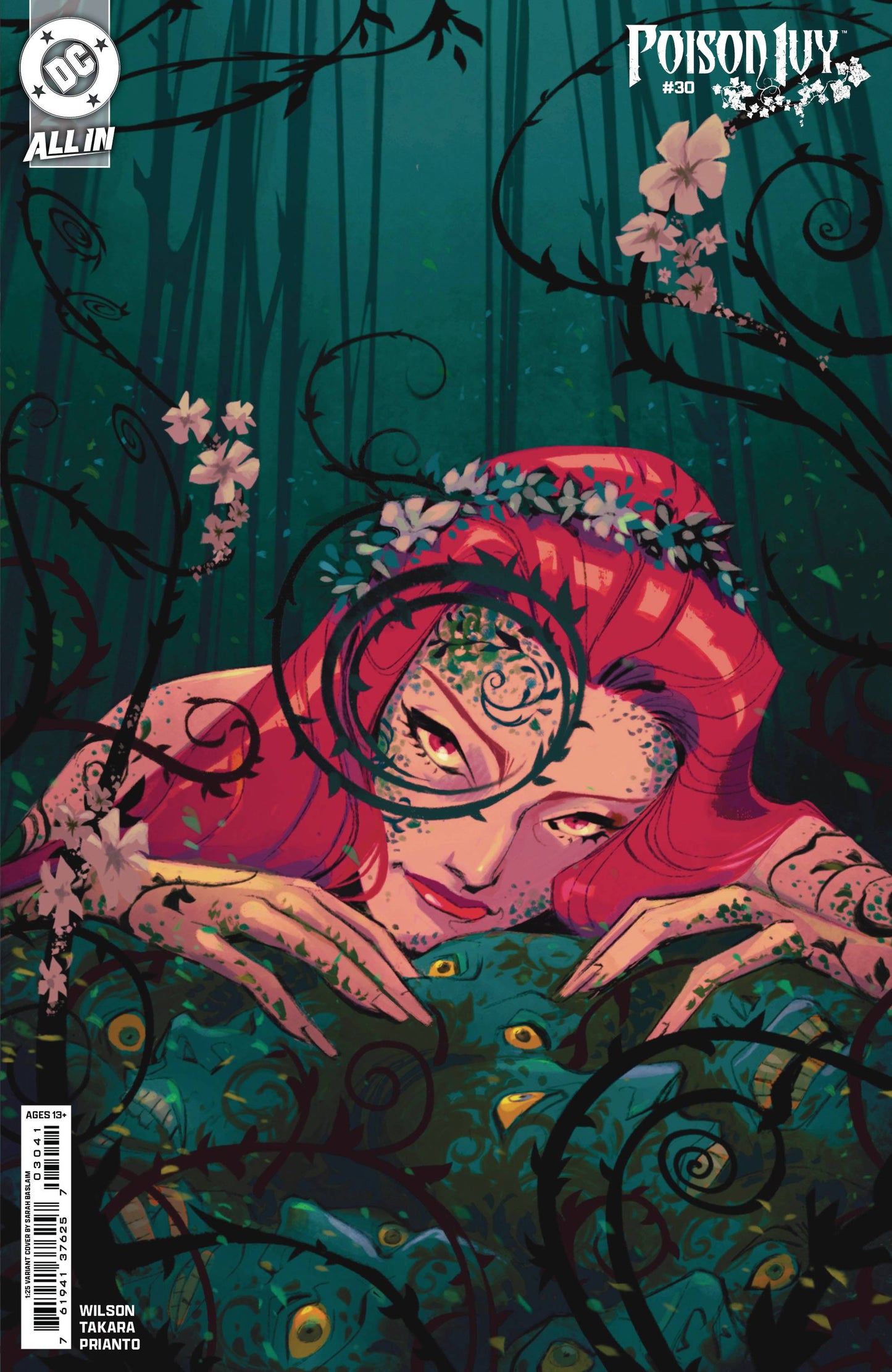 POISON IVY #30 1:25 SARAH BASLAIM VARIANT 2025 Poison Ivy DC COMICS